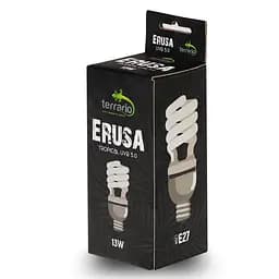 Люмінесцентна лампа Terrario Erusa Tropical UVB 5.0 13W для тропічних рептилій та амфібій
