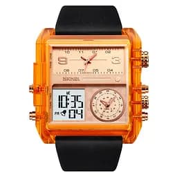 Наручные часы мужские 2020AR Amber-Transparent Skmei acs0030387