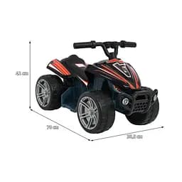 Електроквадроцикл Ramiz Quad Little Monster 6, Red (PA.TR1805.CR) - мініатюра 2