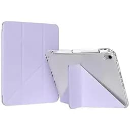 Обкладинка BeCover Ultra Slim Origami Transparent з кріпленням Apple iPad Mini 6 2021 Purple (712933)