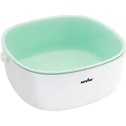 Дуршлаг двухслойный МВМ My Home белый/зеленый (KP-03 M WHITE/GREEN)