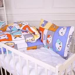Набір антиалергенний MirSon зима Kids Time 20-0039 Zoo alphabet 140x205 см бавовна: ковдра з подушкою (2200009665776)