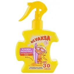 Кльове молочко для безпечної засмаги Klyaksa SPF 30, 200 мл