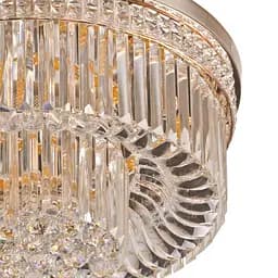 Люстра Brille торт стельова з підсвічуванням LED E14 40W G (BCL-638C/4) - мініатюра 5