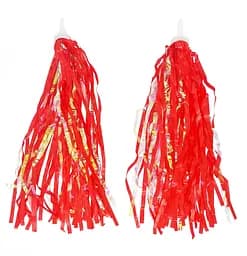 Ленты в руль детского велосипеда / самоката красные (G00010467)