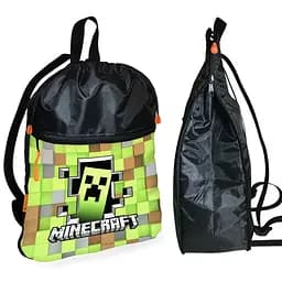 Шкільний рюкзак дитячий Minecraft + Сумка для взуття спортивної форми рюкзак-мішок для хлопчика (01709) - мініатюра 2