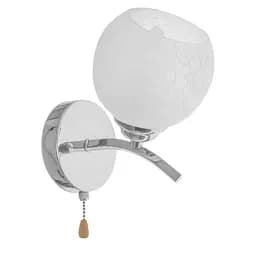 Бра Brille LK-625W/1 E27 CH настінне накладне куля