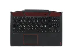 Топкейс ноутбука / верхня панель з клавіатурою від ноутбука Lenovo Legion Y720-15IKB (80VR) RGB ver. (5CB0N67207) Оригінал від Lenovo