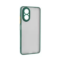 Чехол панель-накладка для Realme C67 4G/12 Lite 4G, Frosted Matte, зеленый, противоударный чехол с защитой всего корпуса, термополиуретан TPU + поликарбонат PC, ArmorStandart (ARM73864)