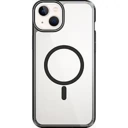 Чохол WiWU Magnetic Crystal Case для Apple iPhone 15 Transparent/Black [96955] - мініатюра 2