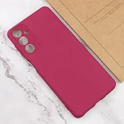 Чохол TPU Getman Liquid Silk Full Camera для Samsung Galaxy A26 5G Бордовий / Marsala - мініатюра 4