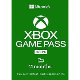 Підписка Xbox Game Pass For PC (для ПК) – 11 місяців