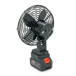 Вентилятор 6" YT46888, з Li-Ion акумулятором 48V, Black, Box 185х185 мм, 1,0 кг - мініатюра 3
