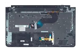 Клавіатура для ноутбука Samsung (RC420) Black, (Gray TopCase) - мініатюра 2