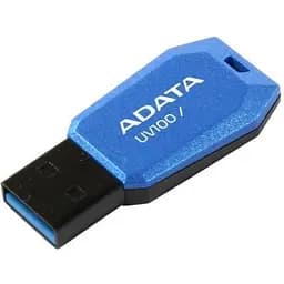 USB флеш накопичувач ADATA 32GB DashDrive UV100 Blue USB 2.0 (AUV100-32G-RBL) - мініатюра 2