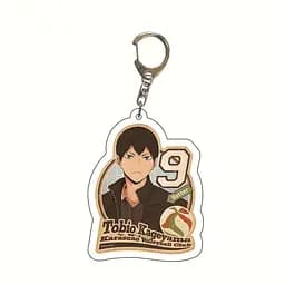 Брелок акриловый Волейбол!! Тобио Кагеяма Haikyuu!! Kageyama Tobio 5 см
