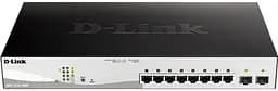 Комутатор мережевий D-Link DGS-1210-10MP