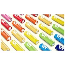 Батарейка ZMI RAINBOW ALKALINE * 10 (AA501) - мініатюра 5
