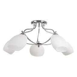 Люстра потолочная Brille классическая E14 40W CH (LK-216C/5)