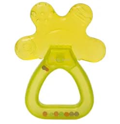 Прорезыватель-погремушка с водой Baby Team, салатовый (4036_салатовый)