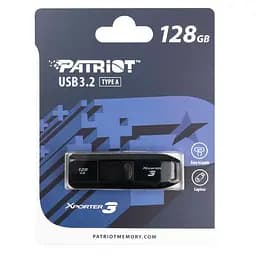 Флеш-накопичувач Patriot USB 3.2 Xporter 3 128GB Black (PSF128GX3B3U) - мініатюра 2