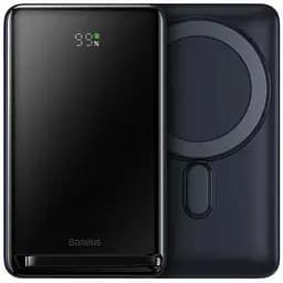 Зовнішній аккумулятор магнітний бездротової Baseus Magnetic Bracket Wireless 10000mAh 20W PPCX000003 - мініатюра 2