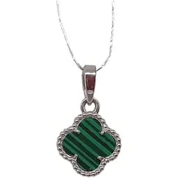 Золота підвіска Платон Конюшина з малахітом. 3П125/71Б