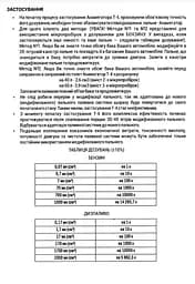 Анамегатор палива Adizol T-4 20 капсул 1 шт на 20 л бензину - мініатюра 5