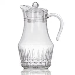 Глечик з кришкою для води та соку скляний Luminarc Victoria 1.8 л (X1221)