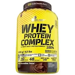 Протеин Olimp Whey Protein Complex 100% 1.8 кг Двойной шоколад