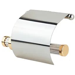 Тримач для туалетного паперу Kugu Maximus 611C&G Золотий