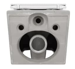 Унітаз підвісний Qtap Crow Ultra Quiet White, з сидінням Slim Duroplast/ Soft-close/ Quick Release QT05335172W - мініатюра 6