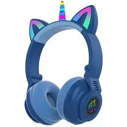 Навушники Unicorn Bluetooth Stereo STN-27 LED blue
