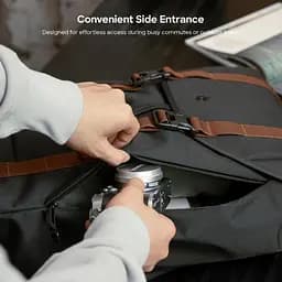 Рюкзак Tomtoc VintPack-TA1 22L Laptop Backpack Black 15.6 Inch/22L TA1M1D1 - мініатюра 8