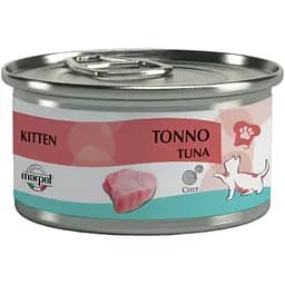 Вологий корм для кошенят Marpet Aequilibria Chef, з тунцем, 80 г