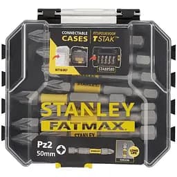 Набор бит Stanley FatMax Pozidriv Pz2 L=50 мм 10 шт. пластиковый кейс (STA88572)