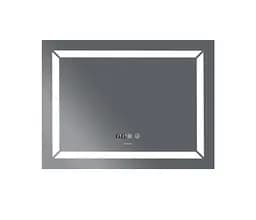 Дзеркало Mixxus Light MR01-80x60 (годинник, LED-підсвічування, антизапотівання) (MI5998) - мініатюра 5