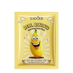 Маска для лица увлажняющая с гиалуроновой кислотой Sadoer Banana тканевая 25 g (SD34724 )