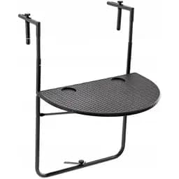 Подвесной столик Chomik Garden Line Mono балконный черный