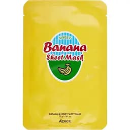 Тканинна маска для обличчя A'pieu Banana&Honey Sheet Mask 30 г