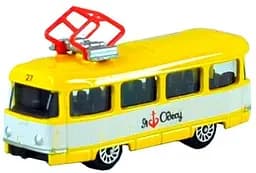 Міні-модель Technopark трамвай Одеса, жовтий (SB-19-01-CDU)