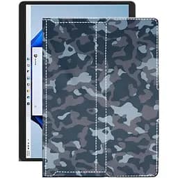 Чехол StatusCASE из экокожи для планшета Microsoft Surface Pro 8 Хаки-синий