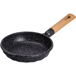 Сковорода алюминиевая MGC с мраморным антипригарным покрытием 20 см, черный MGC HP-4-416B