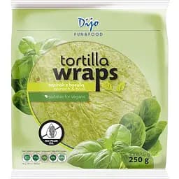 Тортилья Dijo шпинатна 250 г (4 шт. x 62.5 г)