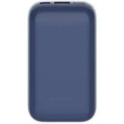 Аккумулятор внешний портативный Xiaomi Mi Power Bank 10000mAh 33W Pocket Version Pro синий