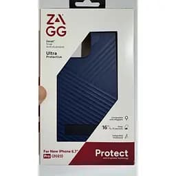 Протиударний чохол Gear4 Denali Snap MagSafe для iPhone 15 Pro Max (6.7") Navy Blue 702312723 - мініатюра 2