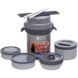 Набор для ланча Zojirushi SL-JAF14SA 1.23 л Gray