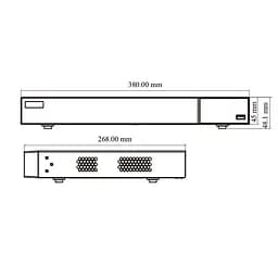IP-відеореєстратор 16-канальний 16Mp TVT TD-3316H2-B2-B (192-192) (77-00420) - мініатюра 5