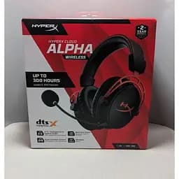 Навушники з мікрофоном - ігрова гарнітура HyperX Cloud Alpha (4P5L1AX) чорно червона - мініатюра 10
