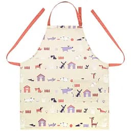 Фартух кухонний Home Line Гав-гав 70x80 см пісочний (179702)